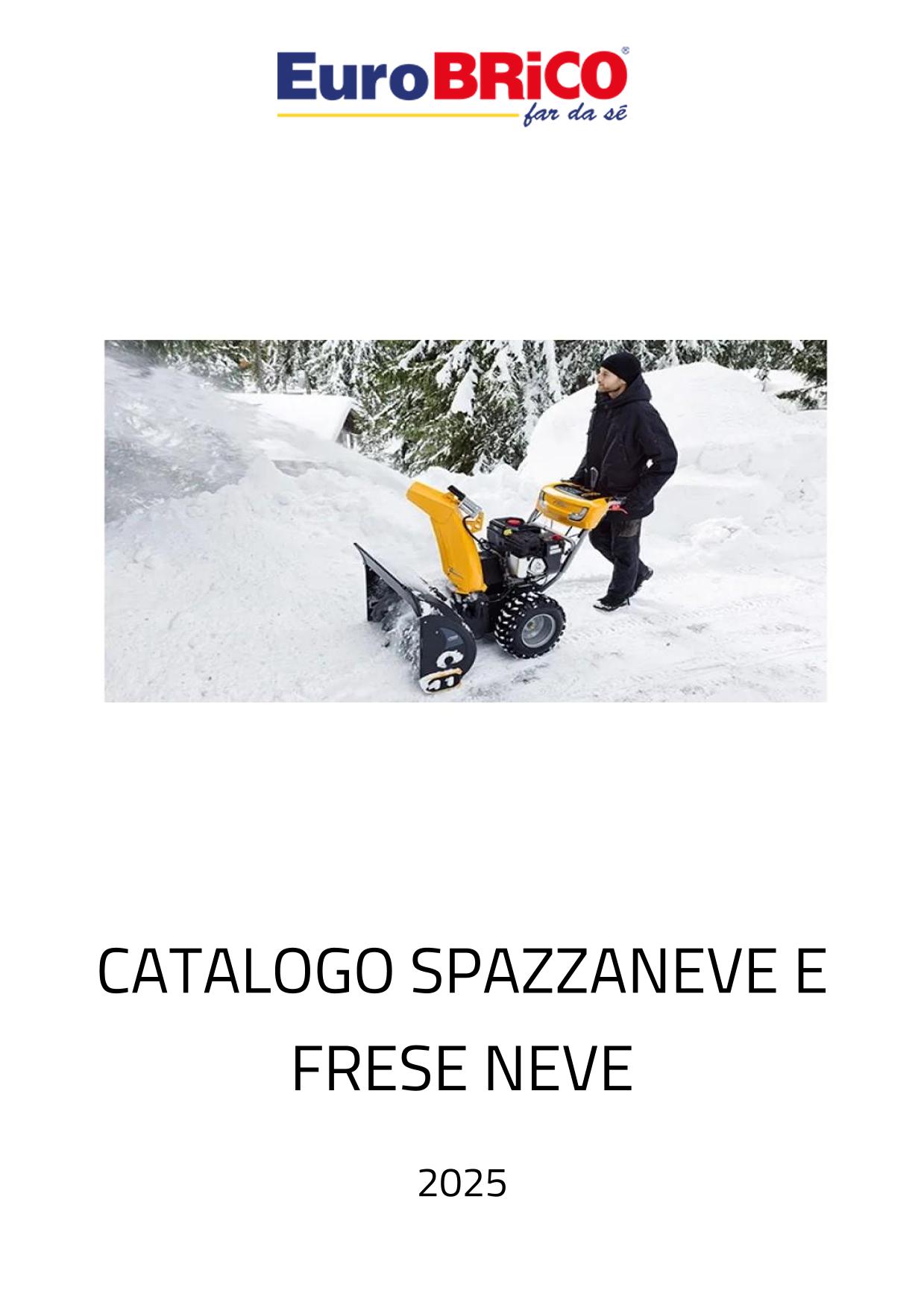 Catalogo Spazzaneve e Frese neve