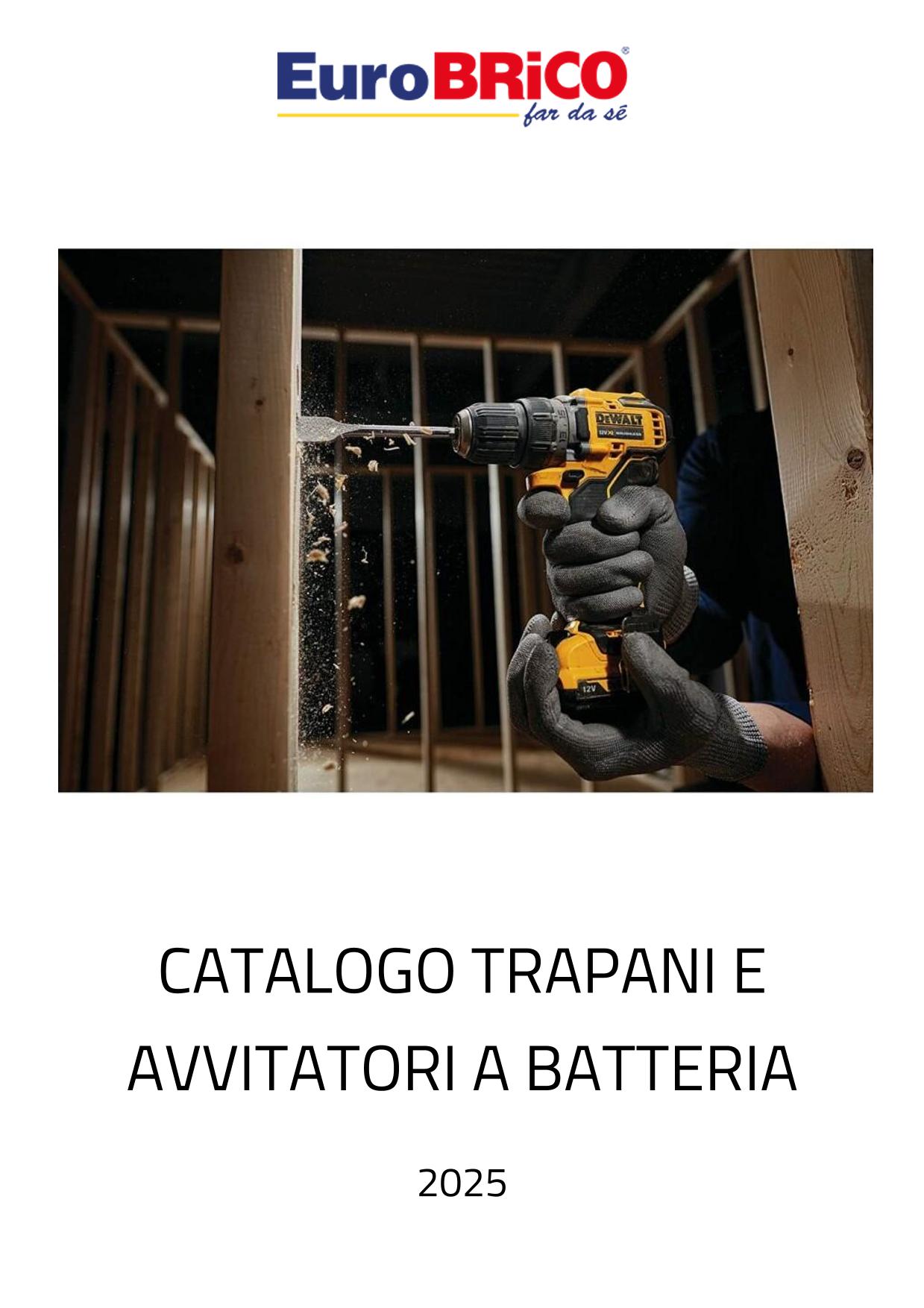 Catalogo Trapani e Avvitatori a Batteria